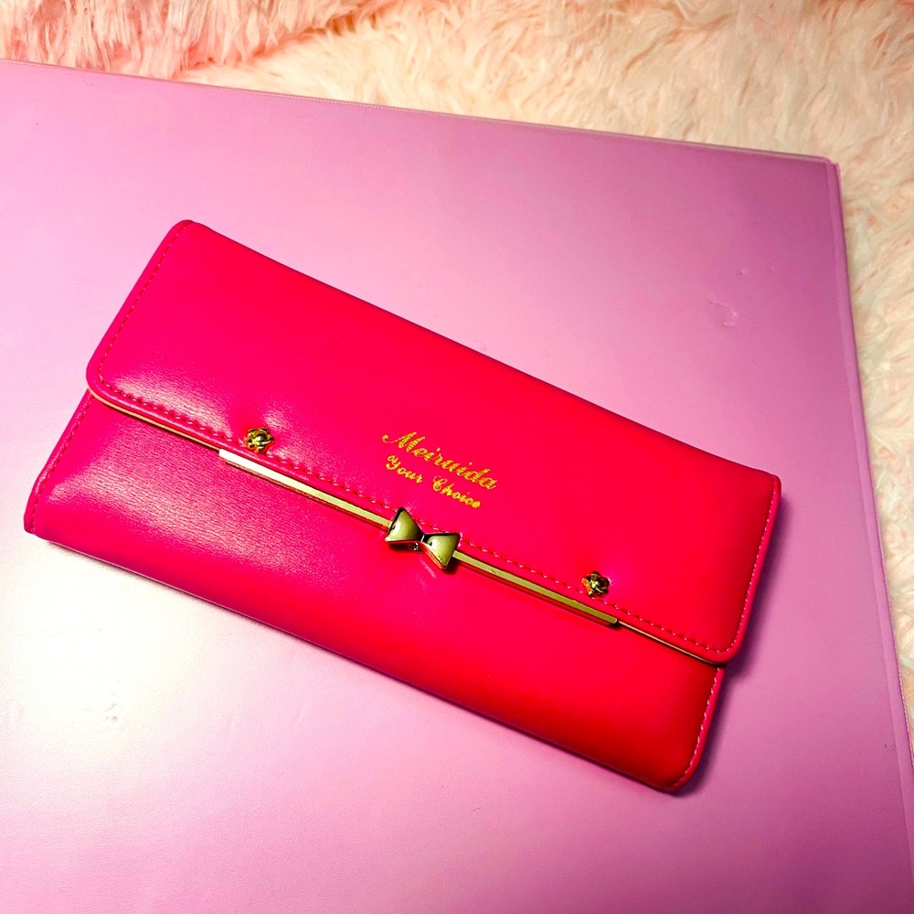Pink wallet